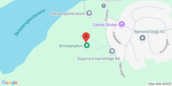 Map displaying event location
