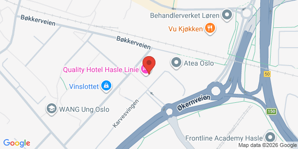 Map displaying event location