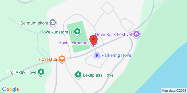 Map displaying event location