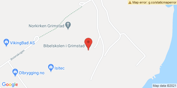 Map displaying event location