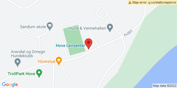 Map displaying event location