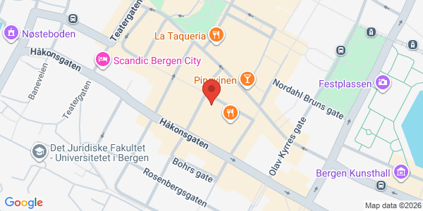Map displaying event location