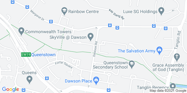 Map displaying event location