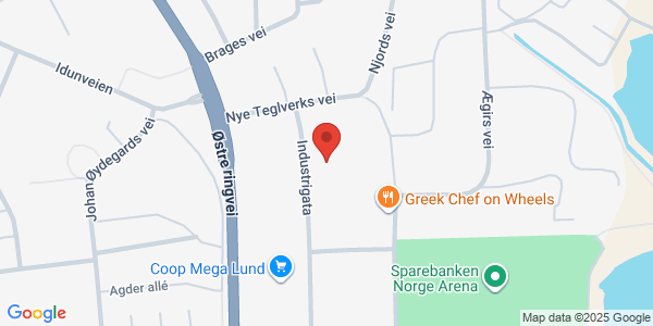 Map displaying event location