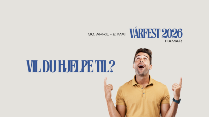 Medarbeider på Vårfest 2026
