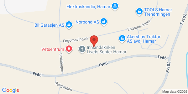 Map displaying event location