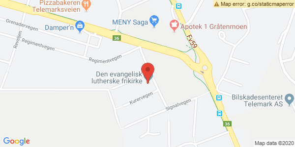 Map displaying event location