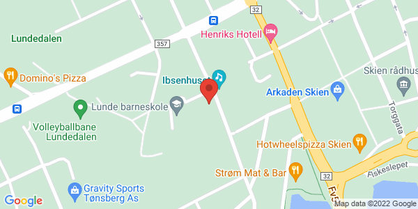 Map displaying event location