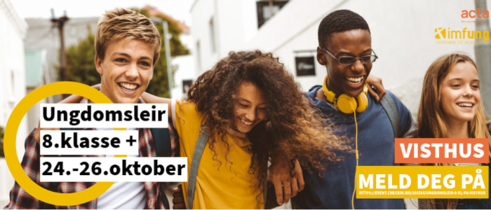 Ungdomsleir (8.kl+) på Visthus