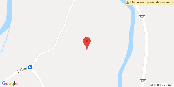 Map displaying event location