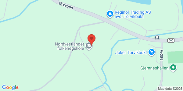 Map displaying event location