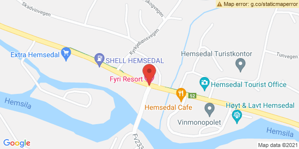 Map displaying event location