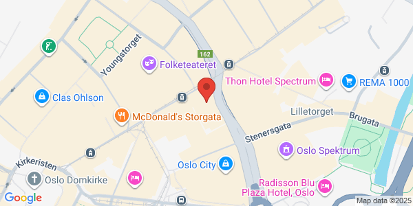 Map displaying event location