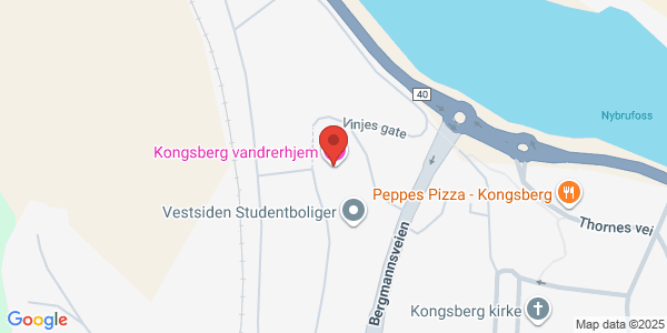 Map displaying event location