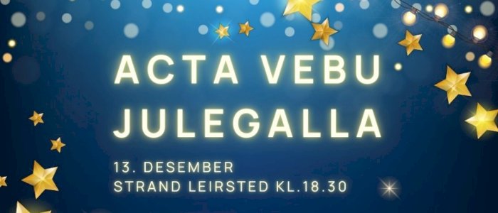 Julegalla Acta VeBu 24