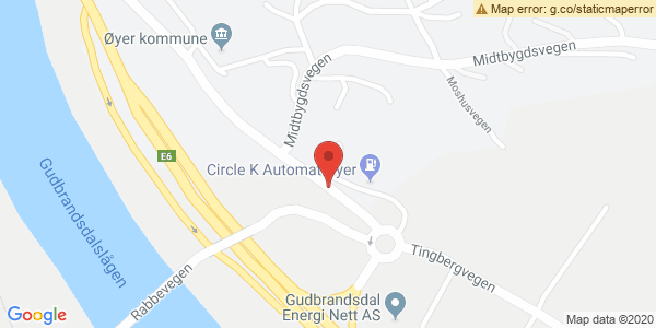 Map displaying event location