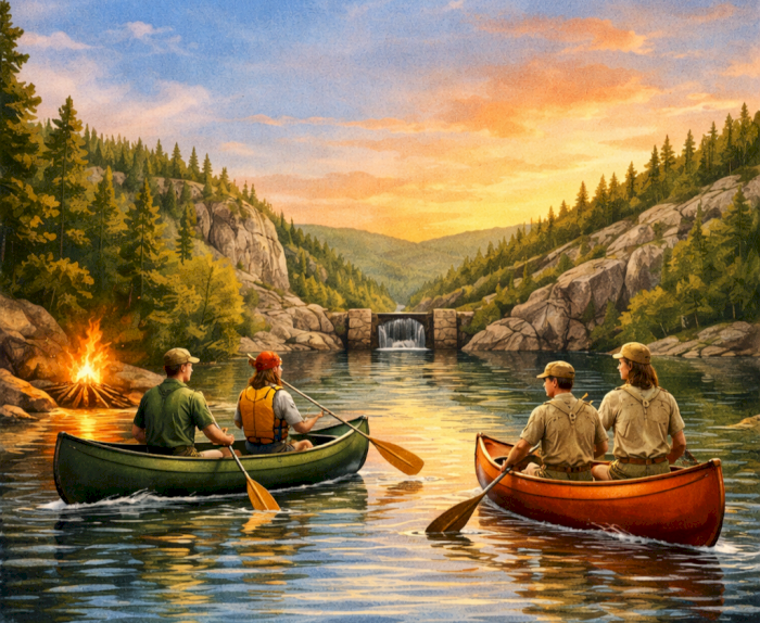 Rovertur - Telemarkskanalen