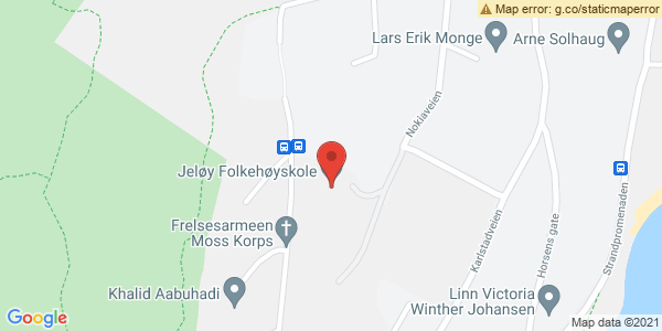 Map displaying event location