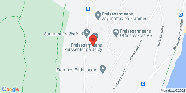 Map displaying event location