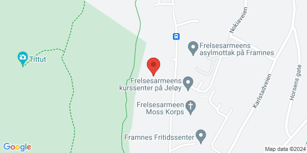 Map displaying event location