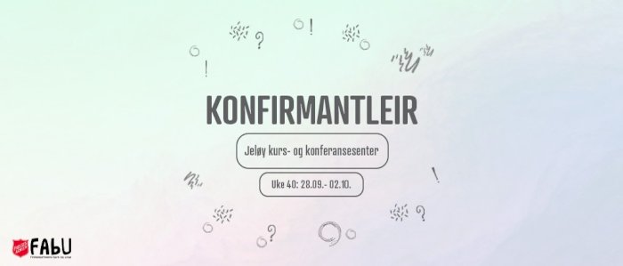 FAbU konfirmantleir uke 40 2024
