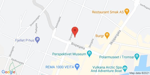 Map displaying event location