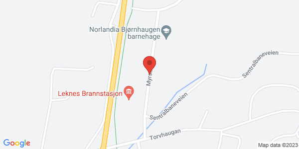 Kart som viser hvor arrangementet foregår
