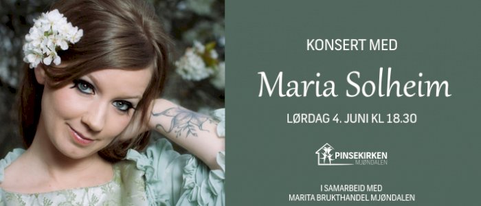 Konsert med Maria Solheim