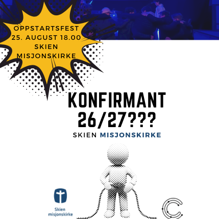 Konfirmant i Skien misjonskirke skoleåret 2026/2027