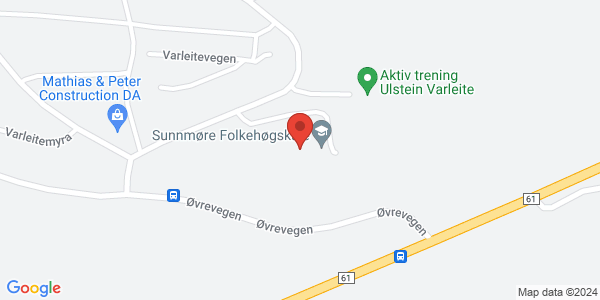 Map displaying event location