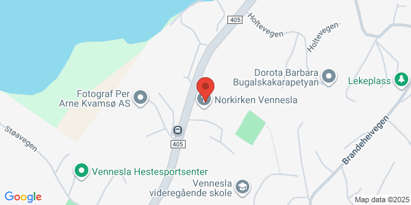 Map displaying event location