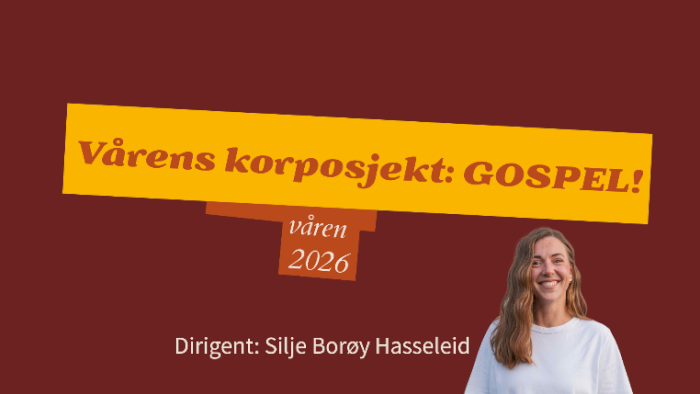 Vårens korprosjekt i Norkirken