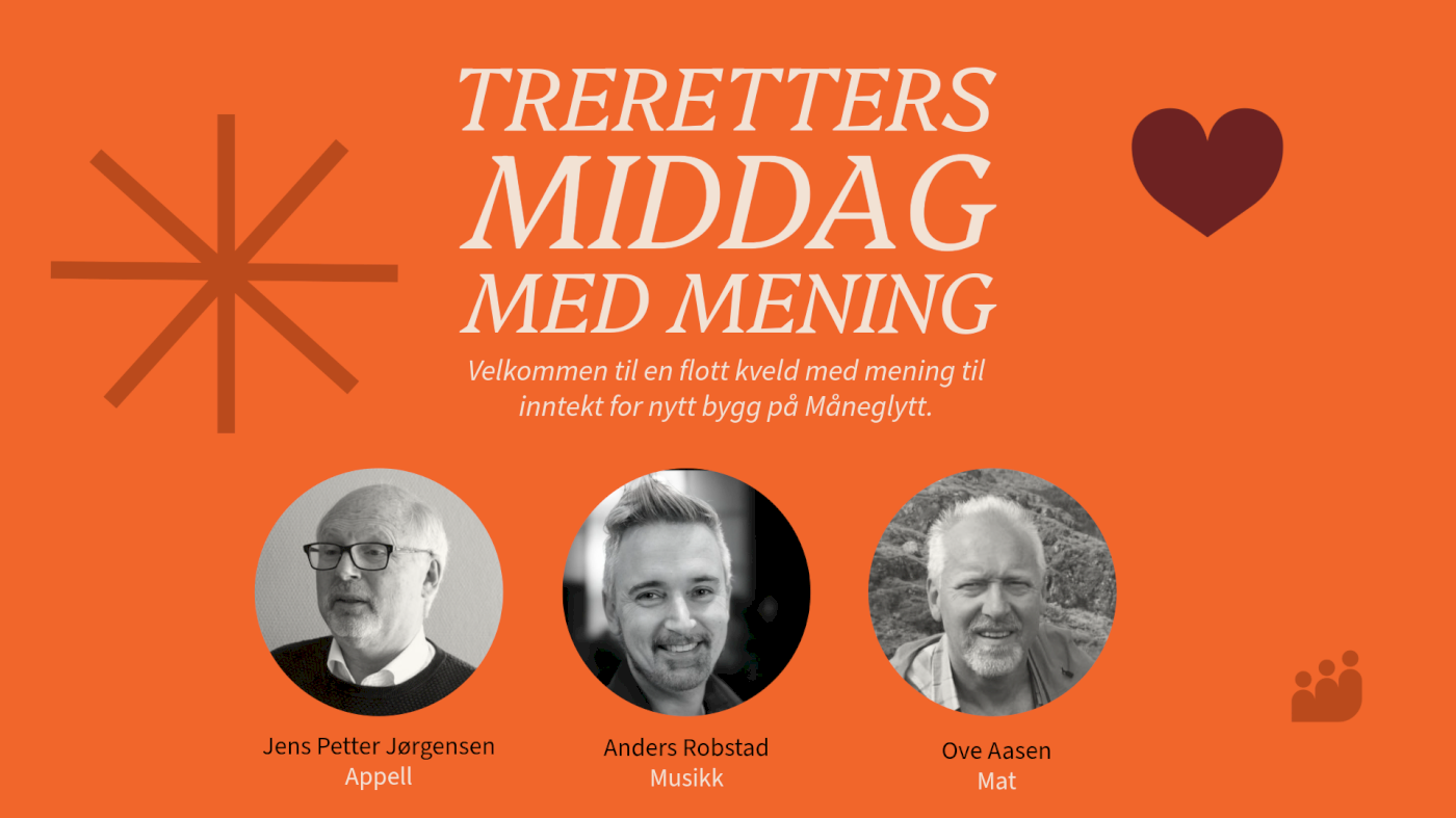 Trerettersmiddag med mening