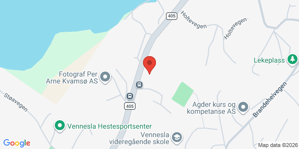 Kart som viser hvor arrangementet foregår