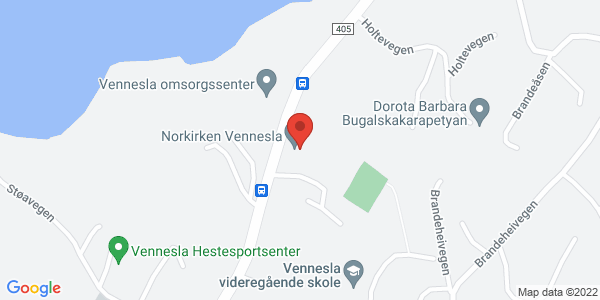 Map displaying event location