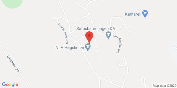 Kart som viser hvor arrangementet foregår