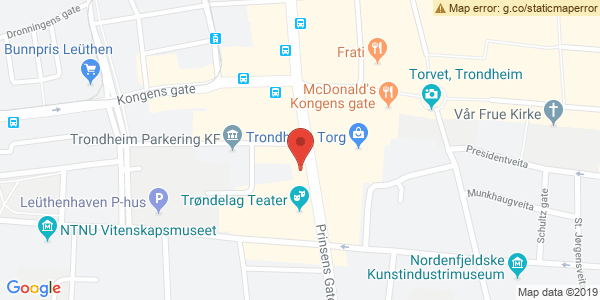 Map displaying event location