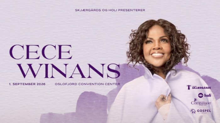Overnatting - CeCe Winans 01. september 2026