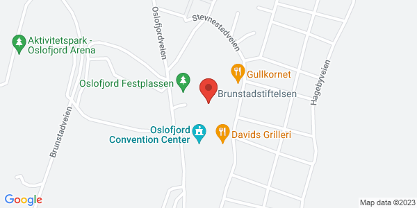 Kart som viser hvor arrangementet foregår