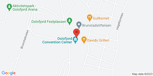 Kart som viser hvor arrangementet foregår