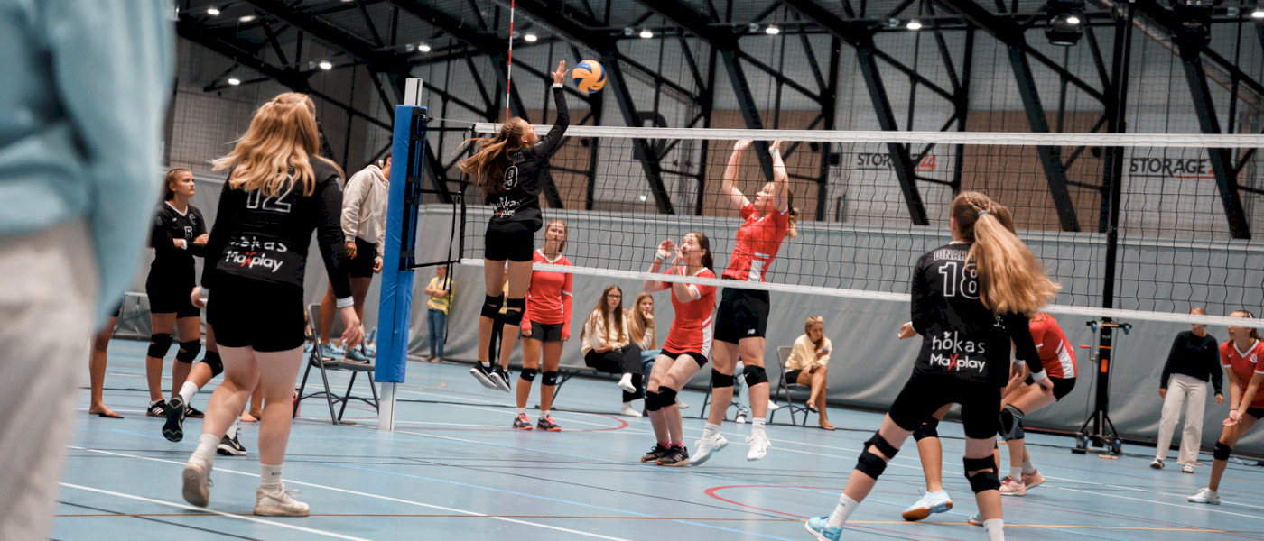 Åpen samling volleyball uten overnatting