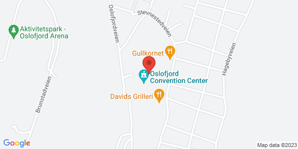 Map displaying event location