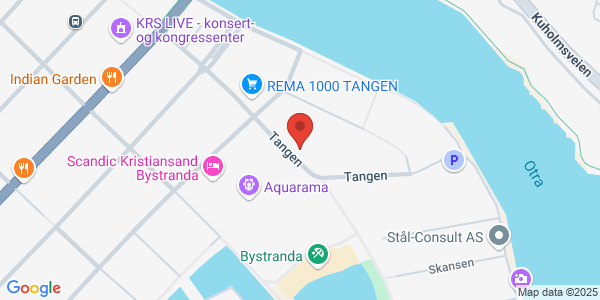 Map displaying event location