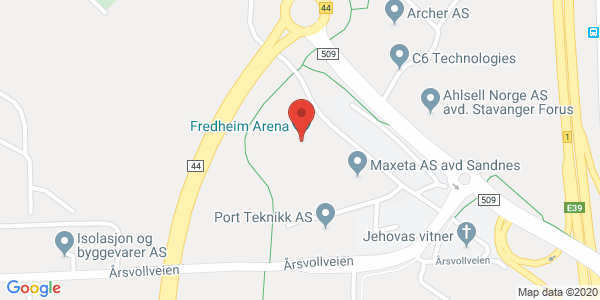 Map displaying event location