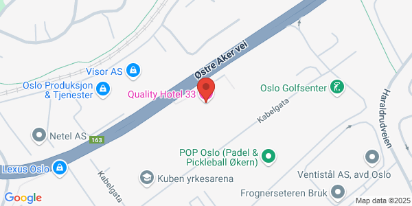 Map displaying event location