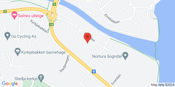 Map displaying event location