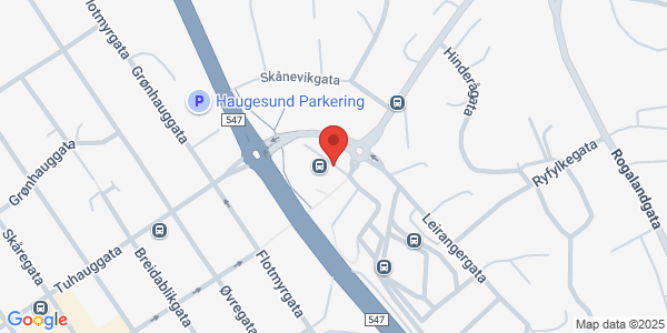 Map displaying event location