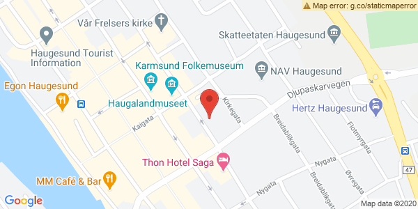 Kart som viser hvor arrangementet foregår