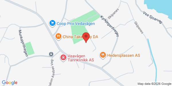 Kart som viser hvor arrangementet foregår