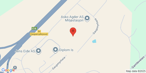 Map displaying event location